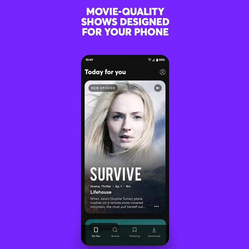 Quibi Streaming App