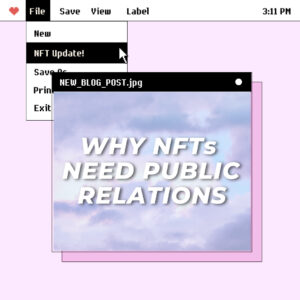 Public Relations for NFT