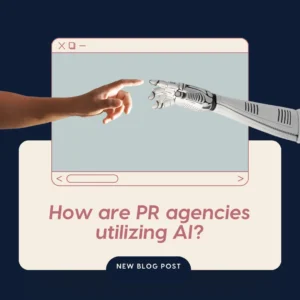 How are PR agencies utilizing AI