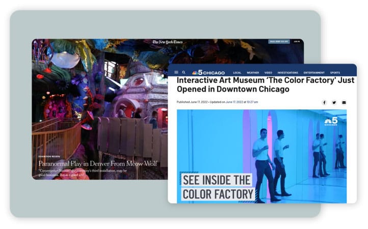 Immersive + Installations