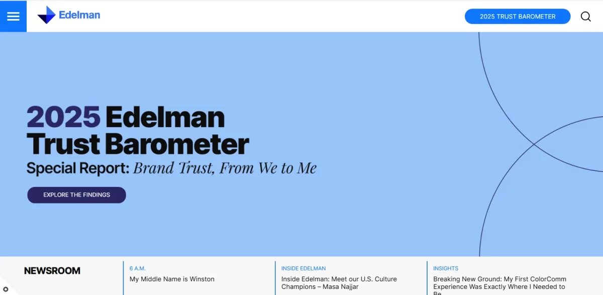 Edelman Homepage