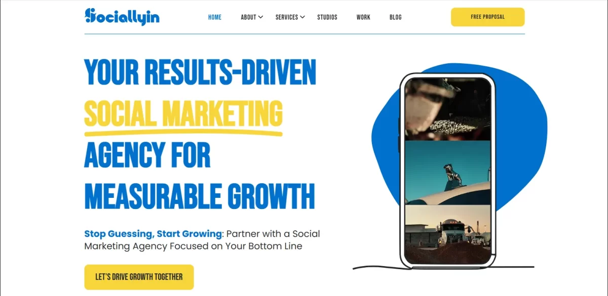 Sociallyin Homepage