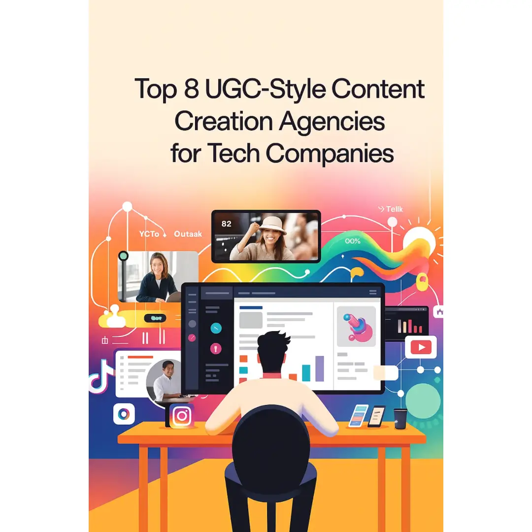 Top 8 UGC-Style Content Creation Agencies for Tech Companies