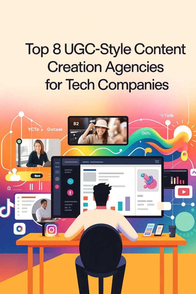 Top 8 UGC-Style Content Creation Agencies for Tech Companies