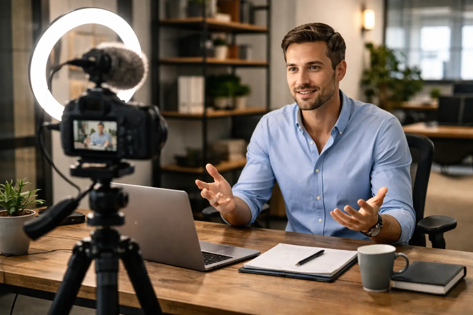 Executive Positioning and Founder Visibility