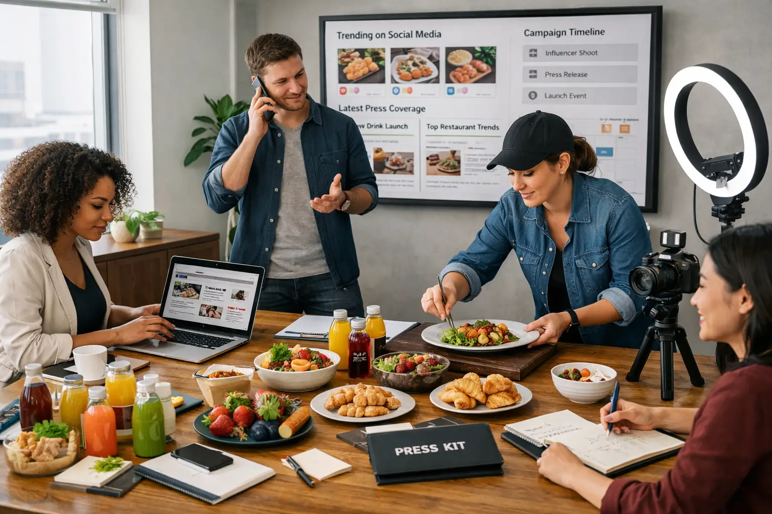 Key PR Strategies for Food & Beverage Brands