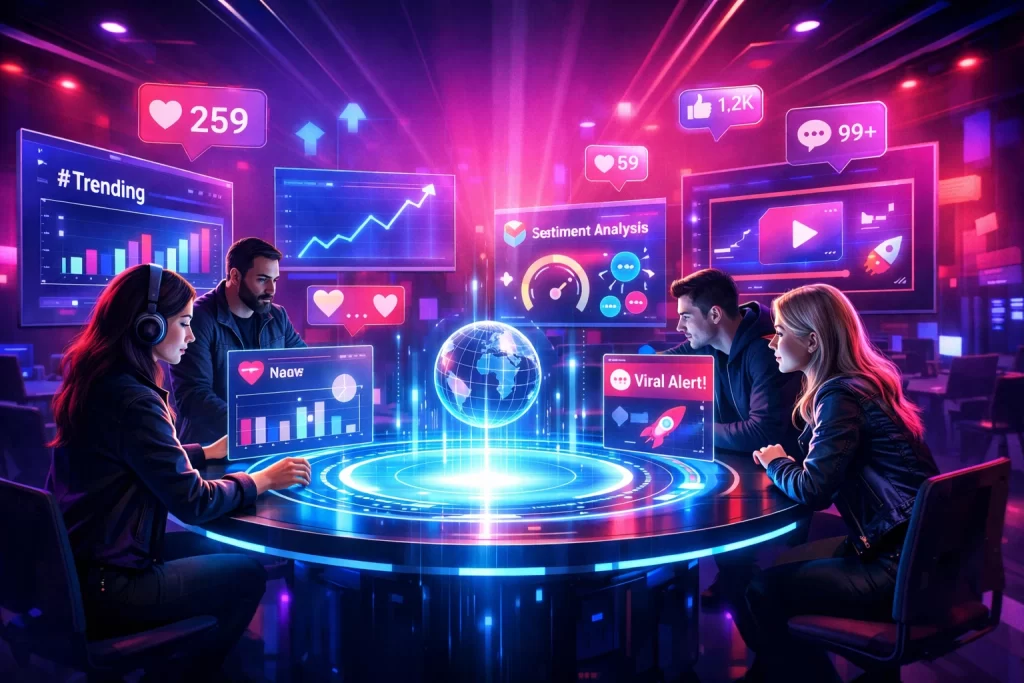 Public Relations Agencies for Real-Time Social Media Moments and Trend Integration