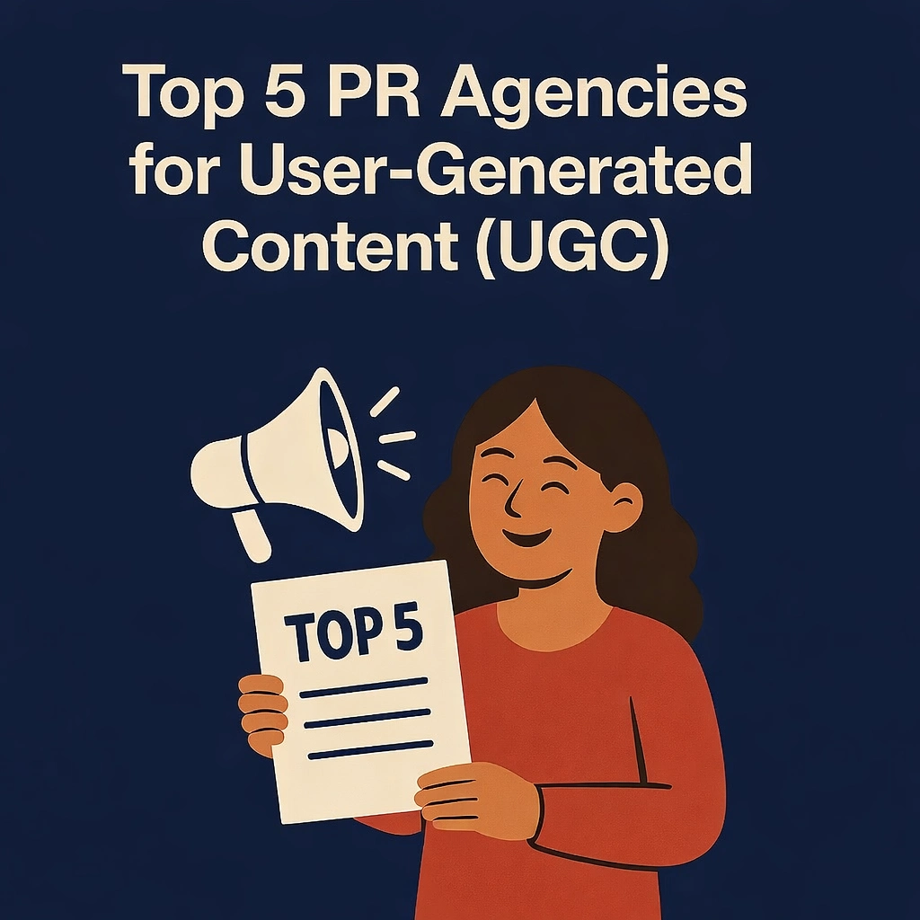 Top 5 PR Agencies for User-Generated Content (UGC)