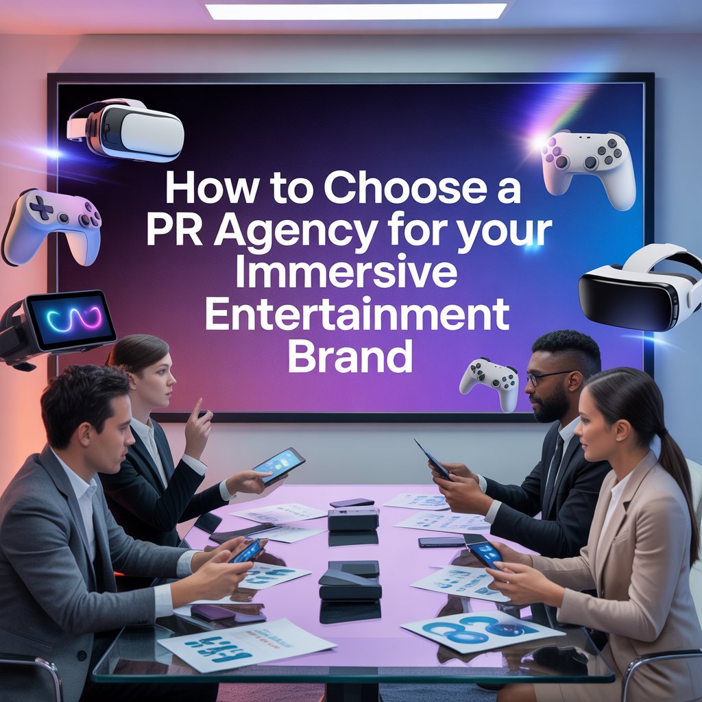How to Choose a PR Agency for Your Immersive Entertainment Brand